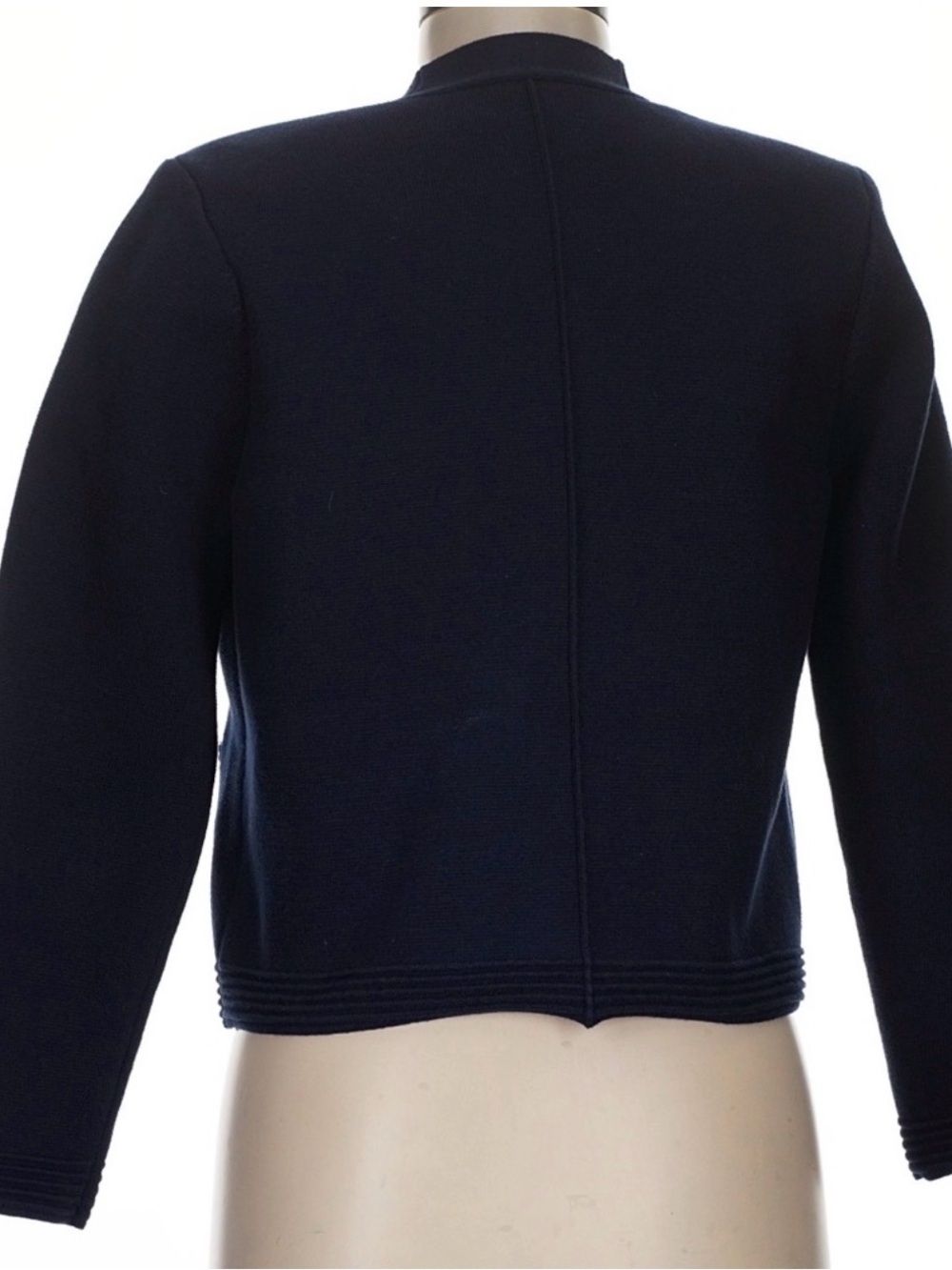 L'Agence Catie Navy Cropped Cardigan NWT - Picture 7 of 10